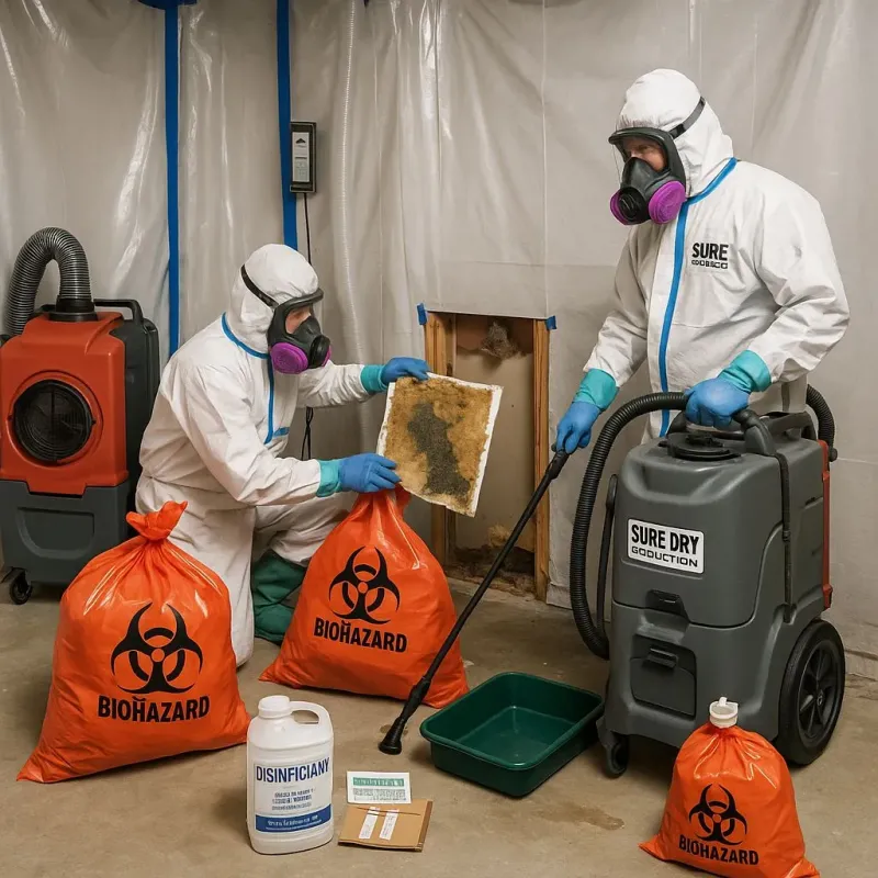 Contaminated Water Handling Protocols process in Lebanon, OH