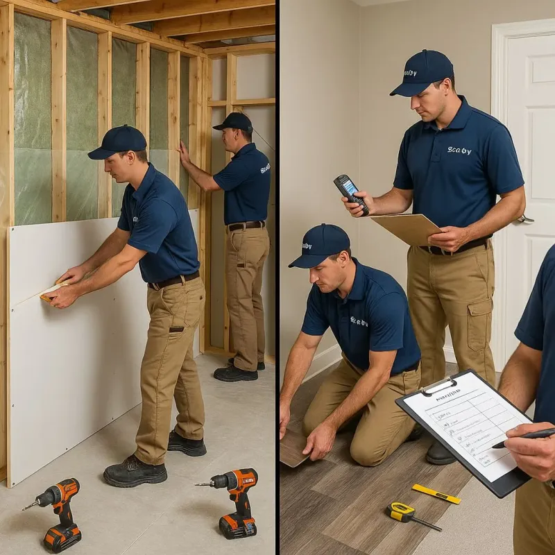 Repairs and Reconstruction process in Lebanon, OH